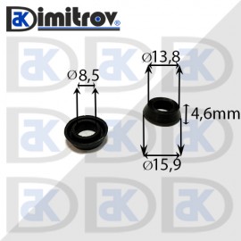 Гумичка Ø 15,9 x Ø 8,5 x 4,6 mm